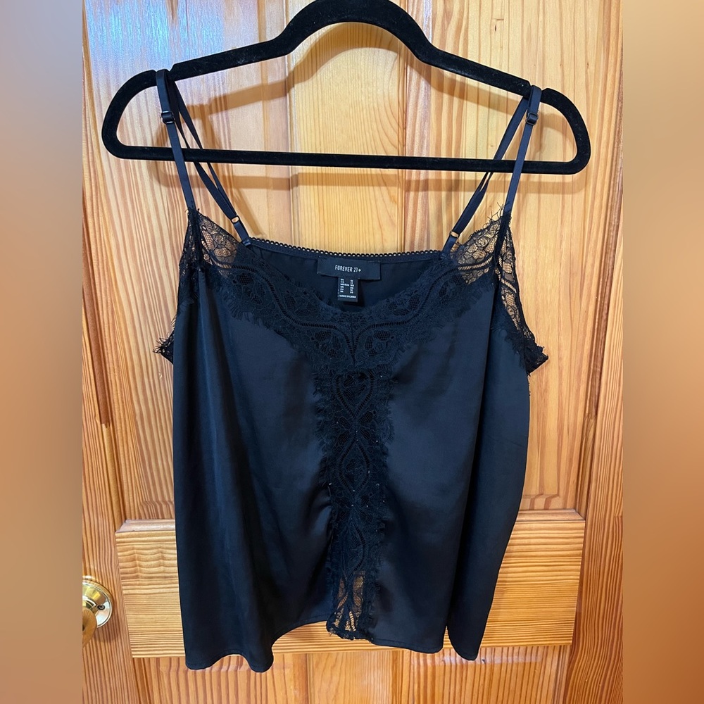 Forever 21+ Lace Black Camisole - Picture 6 of 6